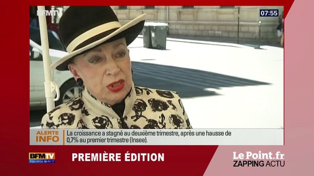 Geneviève de Fontenay : François Hollande est comme une limace, il est dans sa bulle - Zapping du 17 août
