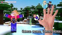 Disney Frozen Minecraft Finger Family Collection, Disney Frozen Minecraft Finger Family Song