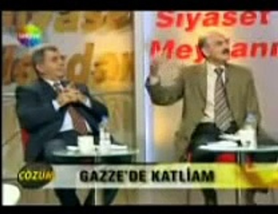 Siyaset Meydani Gazze Soykirimi Husnu Mahalli VS Michel Friedman ( Hamas VS Israil ) Round 9