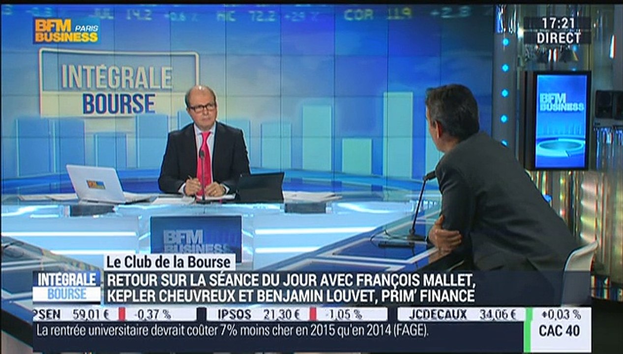 Le Club de la Bourse: François Mallet, Benjamin Louvet et Stéphane Ceaux-Dutheil – 17/08