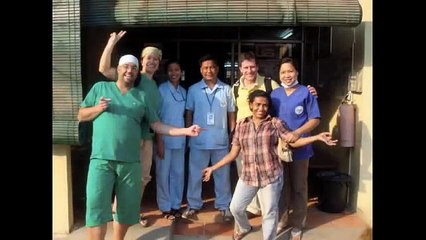 Dental care for Cambodia -Angkor Hospital for Children and Angkor Peak Sneng Junior High School