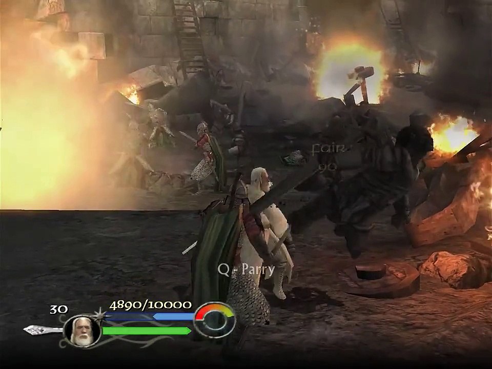 Lord Of The Rings Return Of The king Playthough Part 1: Helms Deep