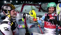 Marcel Hirscher - FIS Weltcup Slalom Herren in Zagreb 2015 - Sieg - 1.   2.Lauf   Interviews