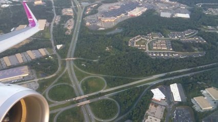 WOW Air Take Off From BWI International
