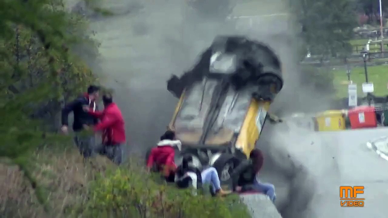Now that is called luck.No human harm.
