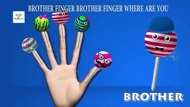 Finger Family Top 5 Cake Pop Lollipop Ice Cream Cup Cake Cartoon Nursery Rhymes Collection