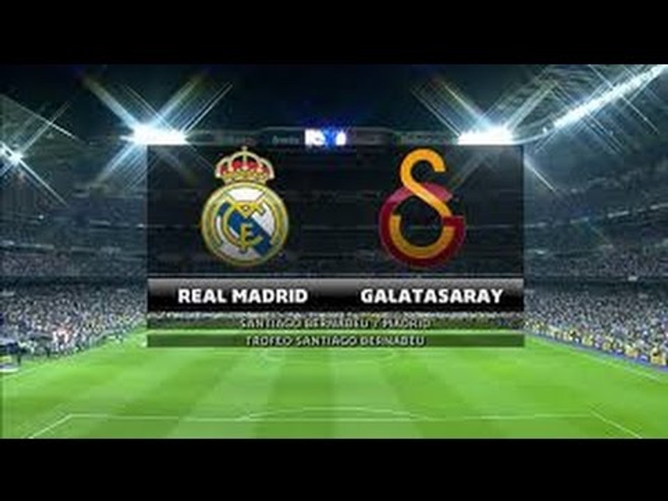 Real Madrid v Galatasaray 2-1 Highlights 18-08-2015 Club Friendlies