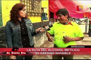 Un asesino invisible: La ruta del peligroso alcohol metílico
