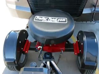 Trailer Toad towing around a corner