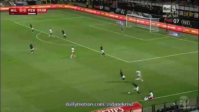 Keisuke Honda 1_0 HD _ AC Milan v. Perugia - Italian Cup 17.08.2015 HD