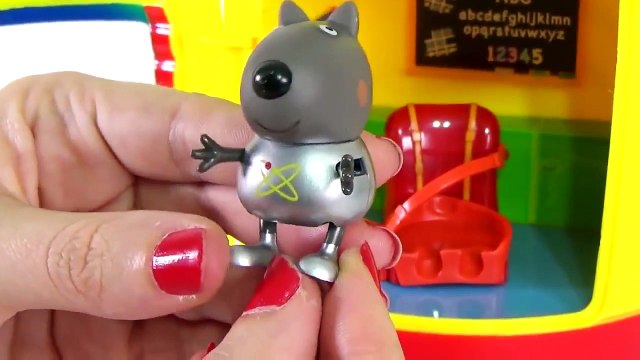 Peppa Pig Foguete George Danny Cão Brinquedos em Português Spaceship Juguetes Peppa Pig