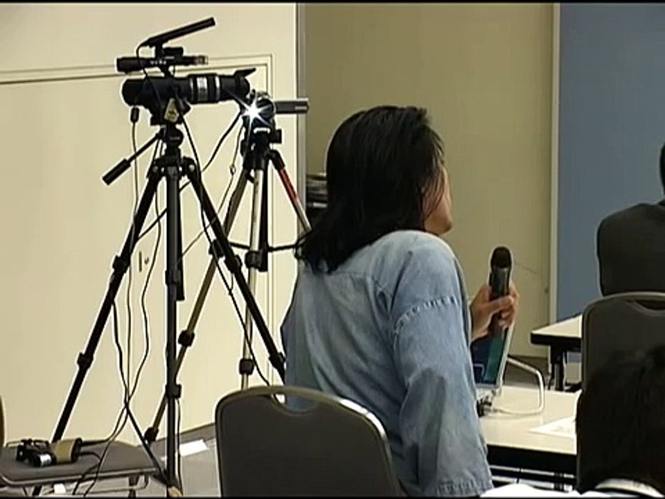 田中昭氏の追及に東電・松本氏（ブースカ）謝罪