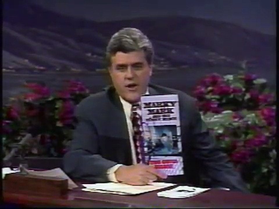 Donnie Wahlberg and Marky Mark on Jay Leno Loungin