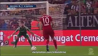 All Goals HD - Dynamo Dresden 1-3 FC Bayern München 17.08.2015 HD