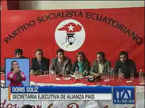 La Secretaria Ejecutiva de Alianza PAÍS asegura que no hubo paro de actividades