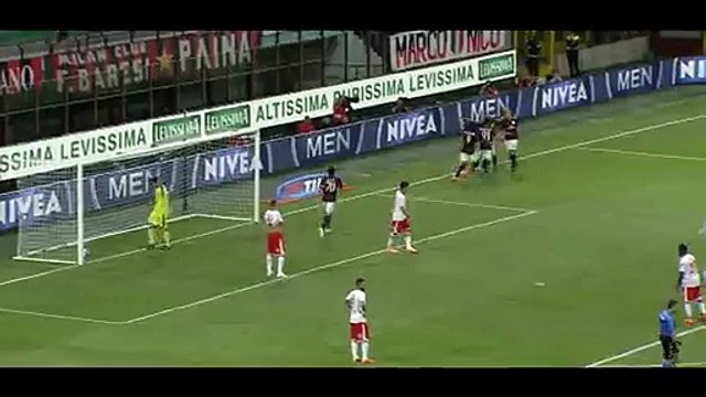 Goal Honda - AC Milan 1-0 Perugia - 17-08-2015 Coppa Italia