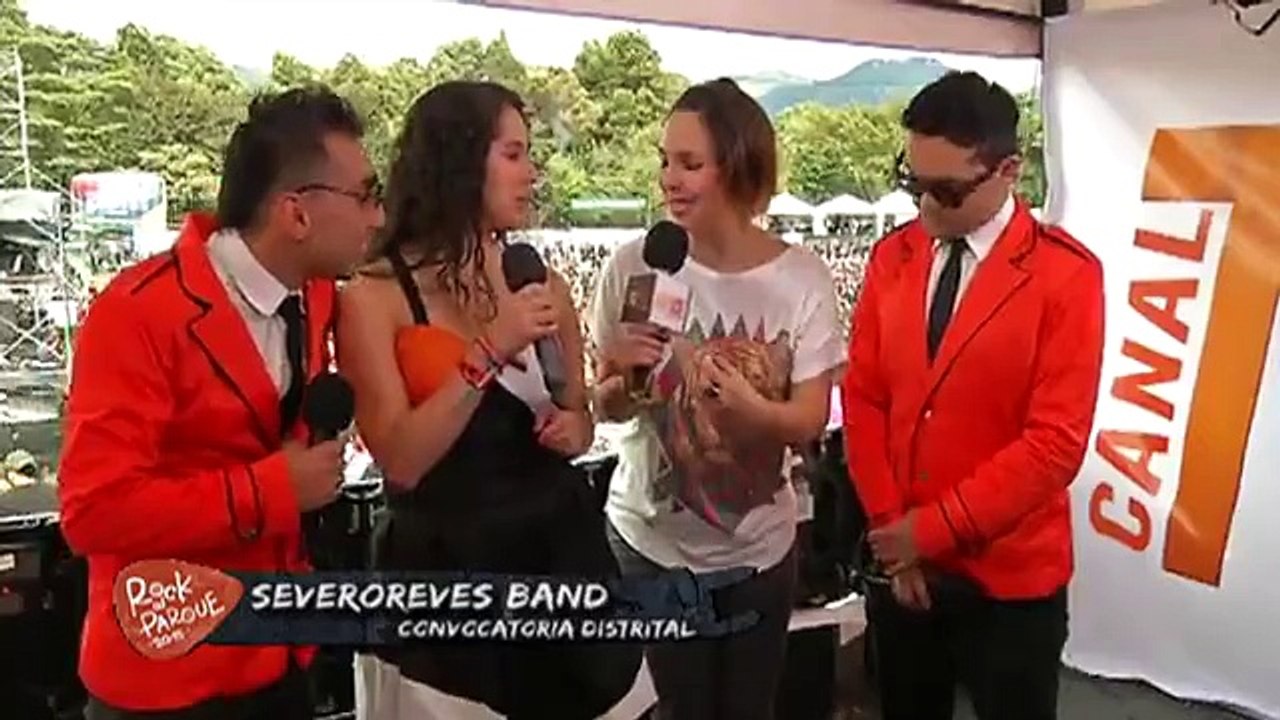 #RockTR3CE Severoreves Band fueron los encargados de abrir el segundo dia de Rock Al Parque
