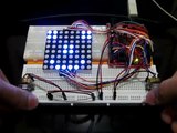 Pong with 8x8 Led Matrix on Arduino