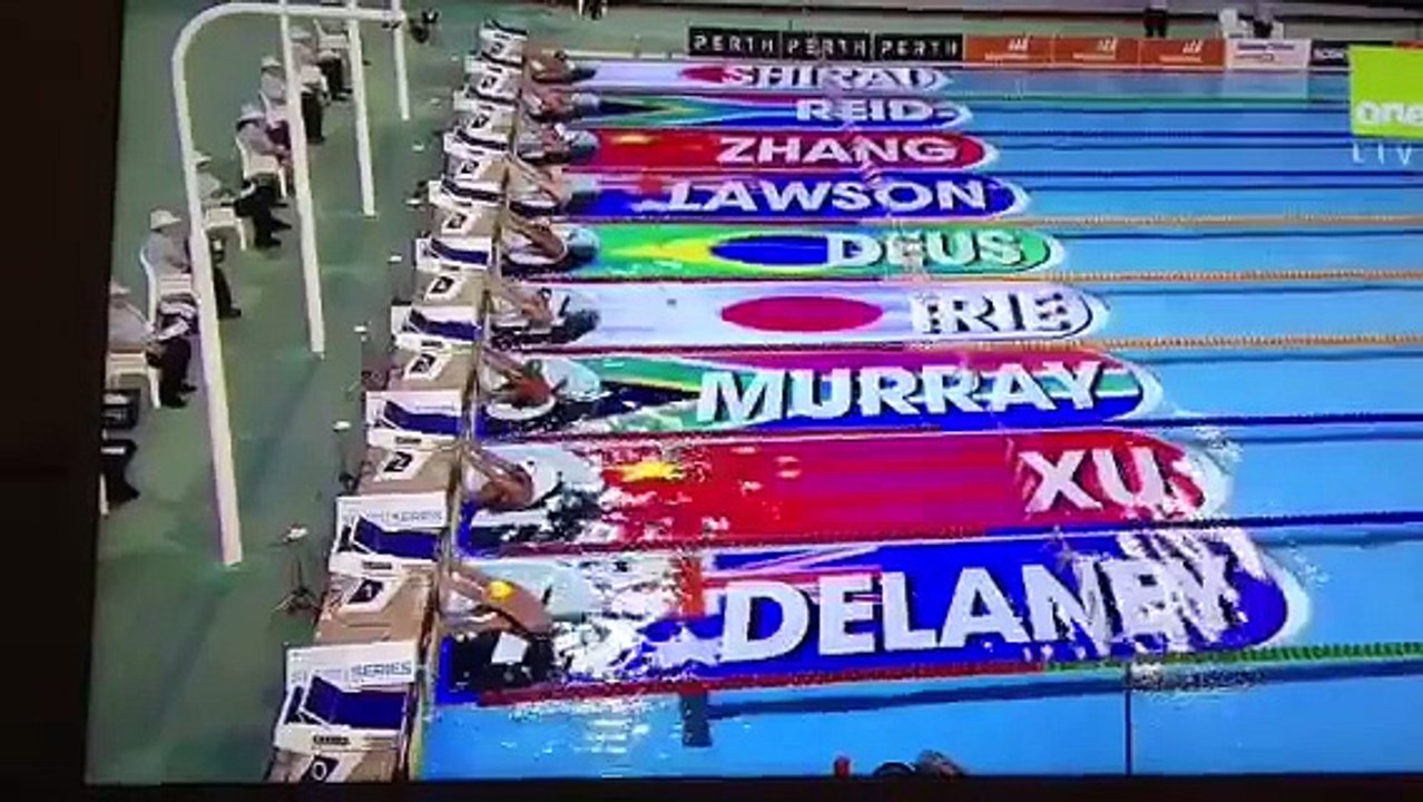 BHP5カ国対抗戦 入江陵介 200m背泳優勝