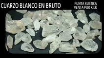 Cuarzo blanco en bruto HD tamaño Mediano a la venta