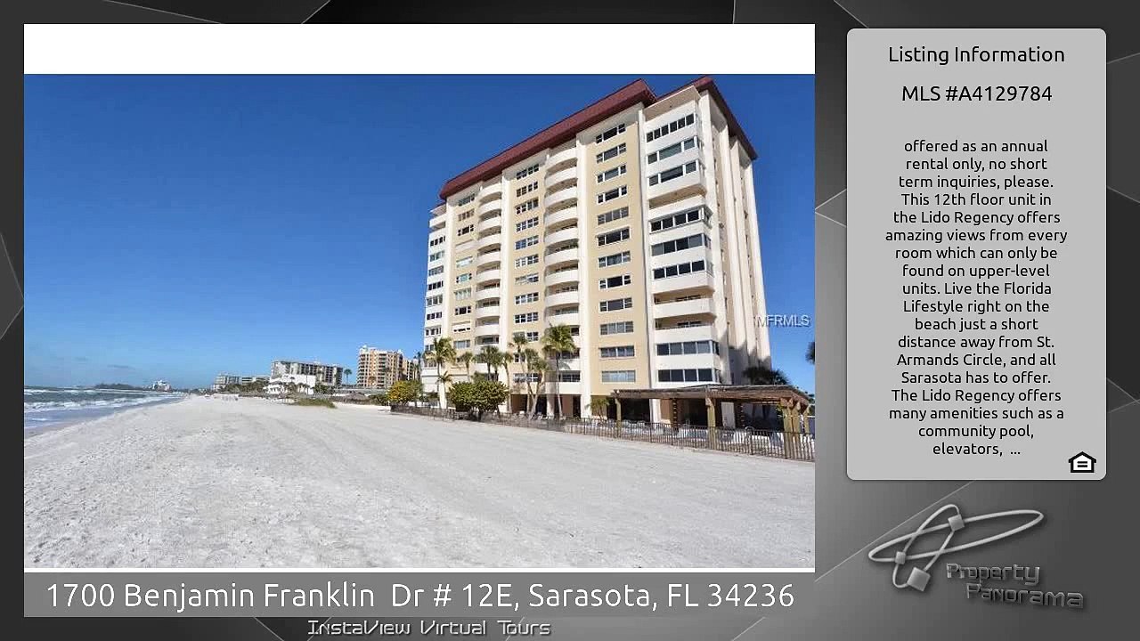 1700 Benjamin Franklin Dr # 12E, Sarasota, FL 34236