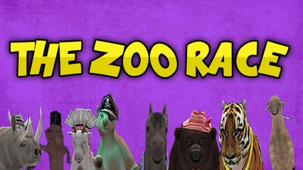 ZOO RACE - JOGO MAIS BUGADO E ESTRANHO QUE JAH VII MEU DEUSSS!!!!!!