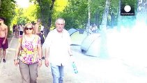 Ungarn: Musikfestival lässt Zelte für Flüchtlinge da