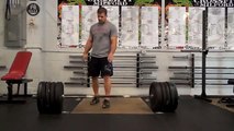 CrossFit - Rob Orlando Power Cleans Singles for WOD 110601