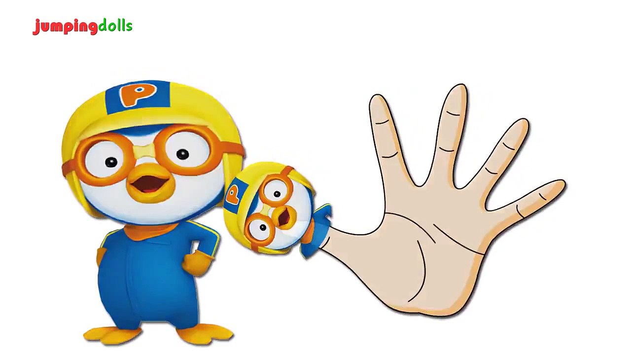 Pororo Finger Family | The Finger Family Rhymes | Pororo Cartoon Animation for Kids | Пингвиненок