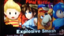 Super smash bros for 3Ds smash run Lucas Part 2