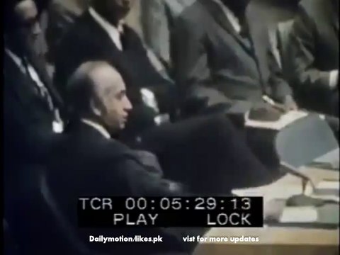 ذولفقار علی بھٹو کی ایک نایاب ویڈیو