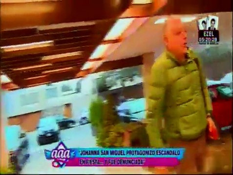 Johanna San Miguel denunciada por presunta agresión (VIDEO)