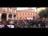 GLI STUDENTI BLOCCANO L'A14