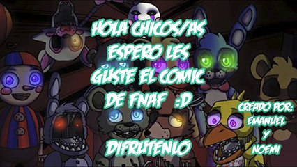 Comic Fnaf/Foxy x Toy Chica/ Amor verdadero/ Cap.1