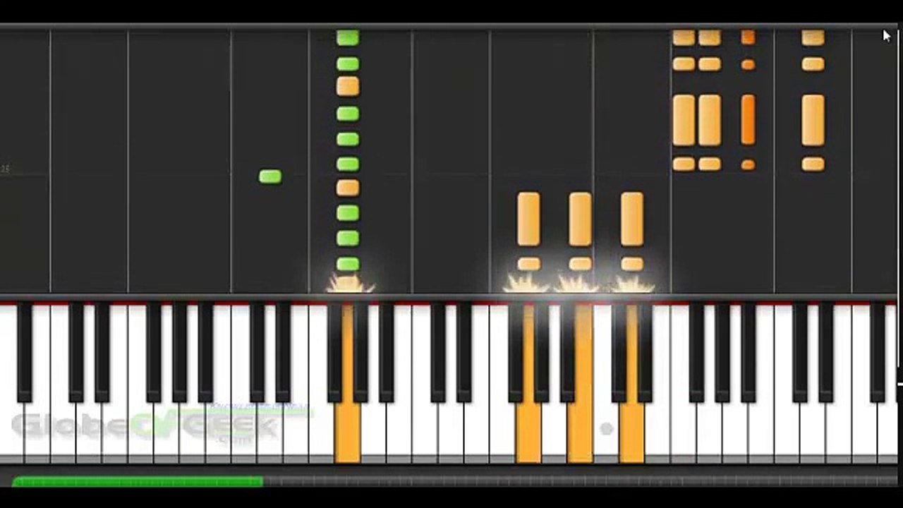 Lou Reed - Satellite of Love Piano Tutorial (Synthesia)