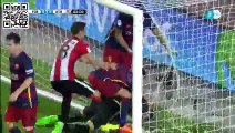Barcelona 1-1 Ath Bilbao ALL Goals and Highlights Supercup 17.08.2015