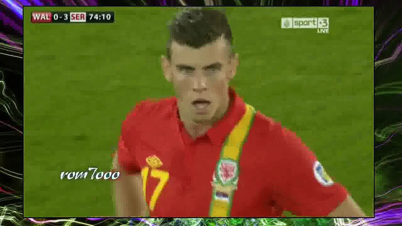Gareth bale increíble panna vs serbia HD