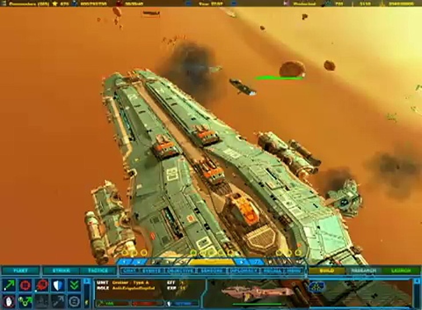 Homeworld 2 Complex 7 2 Mod Battlecruiser Blitzkrieg Video Dailymotion