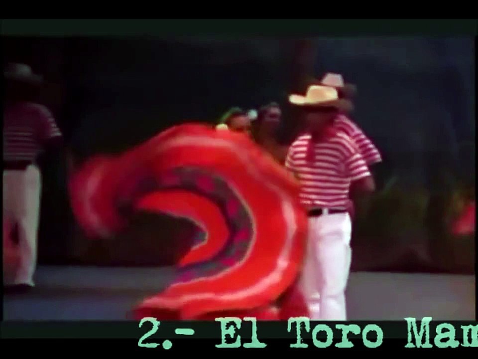 El toro mambo. Baile tradicional del estado de Sinaloa.  Ballet Folklorico.