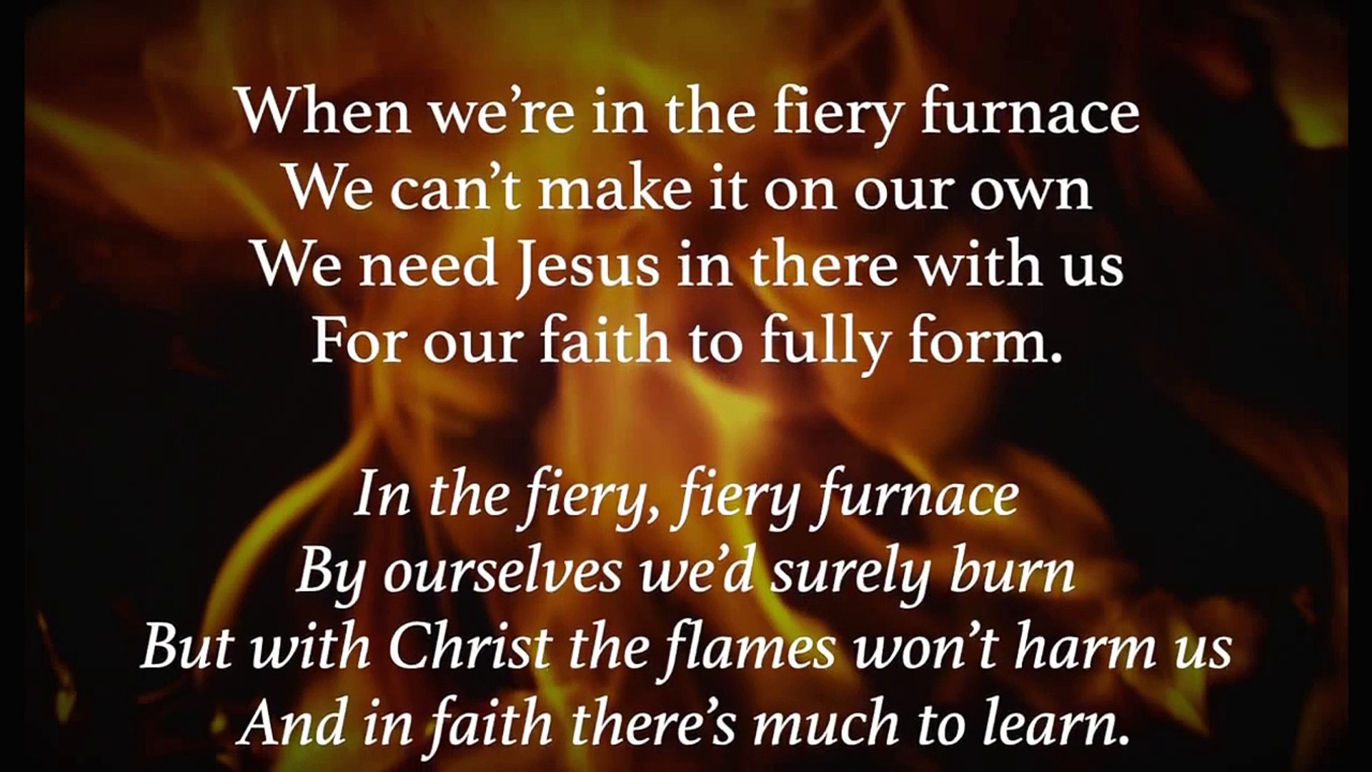 Fiery Furnace (New Gospel Song)