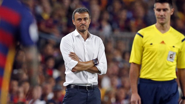 Luis Enrique says Barça were unfortunate in front of goal