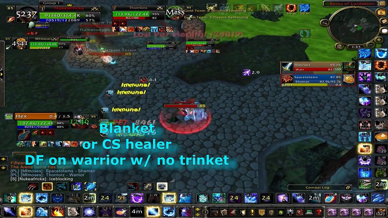 WoW PvP - One Shot a PRO! | Mage PvP Arena in WoW Cataclysm 4.3 / FIXED