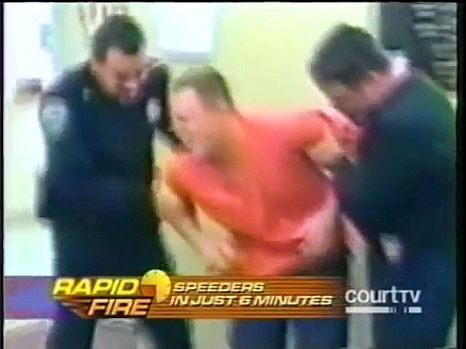 This guy got tased in the balls!