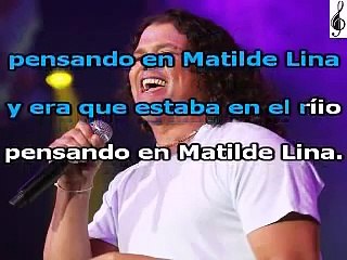 Matilde Lina - Autor: Leandro Díaz- Carlos Vives - Karaoke.