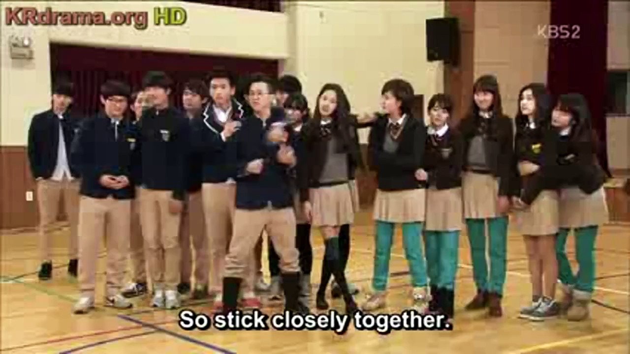 School 2013 Episode 14 - Partner Dogdeball Scene ^^