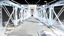 3D Video of Roebling Bridge Using Long Range Laser Scanning