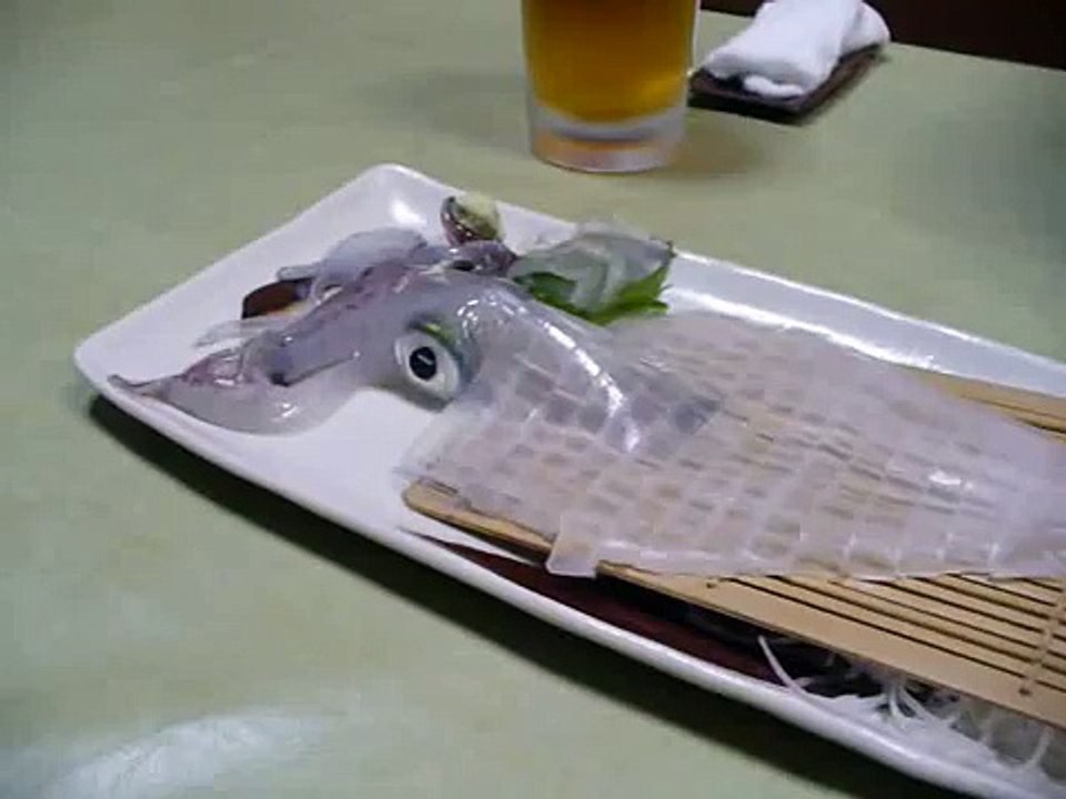 イカの活き造り
