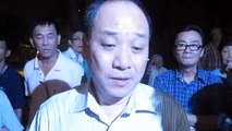Workers' Party sec-gen Low Thia Khiang speaks at Hougang SMC