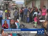 Indígenas y habitantes siguen tomados la Gobernación de Morona Santiago