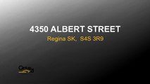 Property for sale - 4350 ALBERT STREET, Regina SK,  S4S 3R9